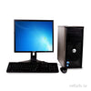 DELL GX745 COMBO, 4GB, 250GB HDD, INTEL CORE 2 DUO 2.4GHz, 19" LCD